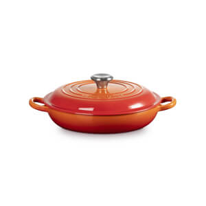 Le Creuset Signature Volcanic Shallow Casserole 22cm